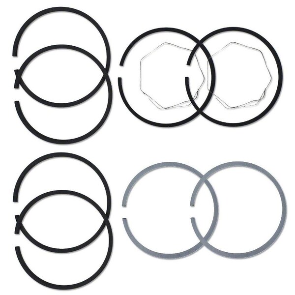 Aftermarket New Piston Ring Set Fits John Deere 2 Cyl B BI BN BNH BO BR BW BW40 BWH BWH40 + ENO20-0004 - main